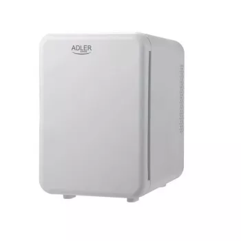 Minijääkaappi Adler AD 8084G — kompakti harmaa 12V/230V, 4 L tilavuus, kannettava, oikealle aukeava ovi