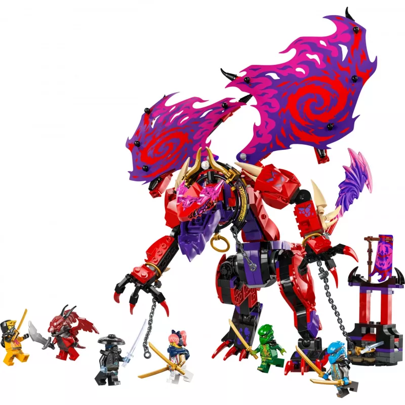 LEGO NINJAGO 71832 Thunderfang kaaoksen lohikäärme