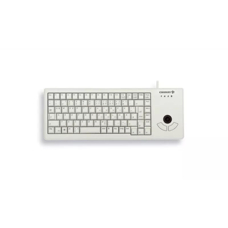 CHERRY XS Trackball näppäimistö yleismalli USB QWERTY US englanti harmaa