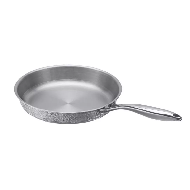 Yleispaistinpannu RESTO Crater pyöreä ruostumattomasta teräksestä 24 cm