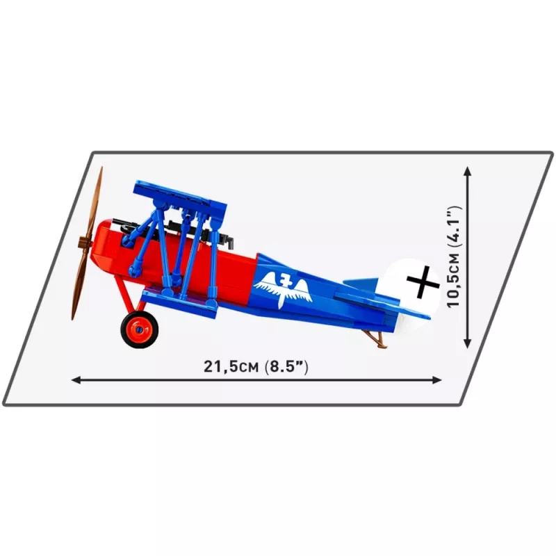Cobi COBI-2994 Fokker D.VII rakennussarja, Historical Collection, 256 osaa