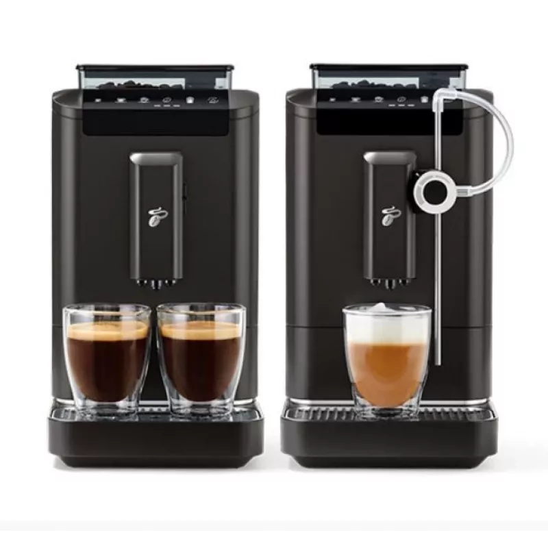 Espressokone Tchibo Esperto2 Milk musta — integroitu maitovaahdotin, automaattinen espressokone työtasolle