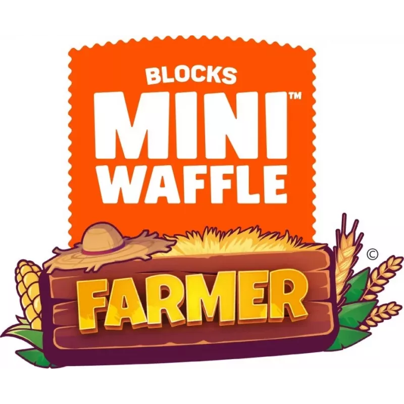 Marioinex Mini Waffle 112-osainen rakennussarja – Farmer Urocze Ranczo, monivärinen, ikä 6+