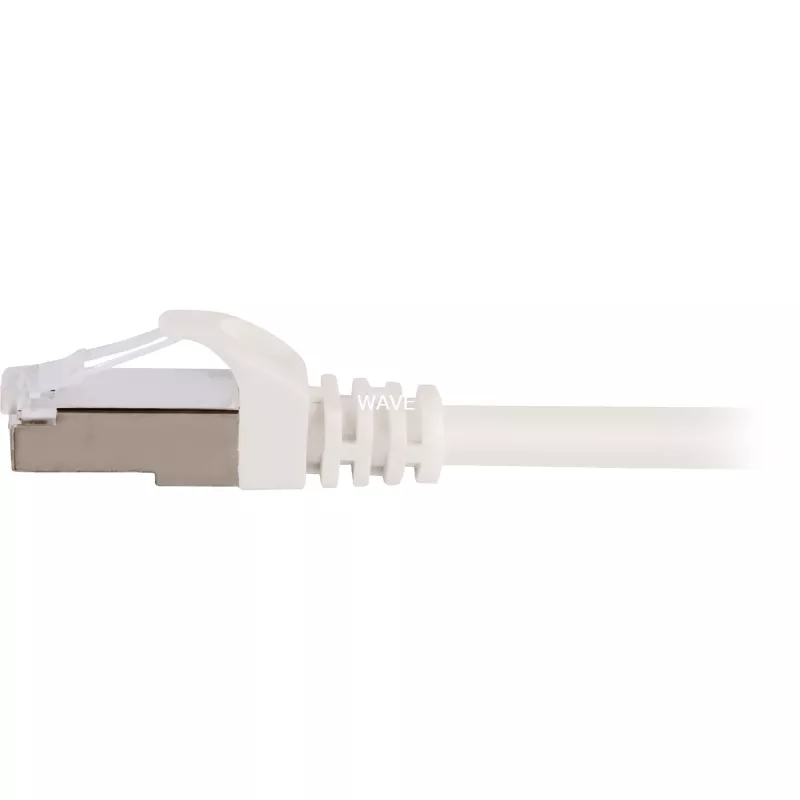 Sharkoon RJ-45 Cat6 S/FTP-verkkokaapeli, 2 m, valkoinen
