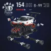 3D-palapeli Ravensburger Iconics Porsche 911 GT3 Cup – rakennussarja