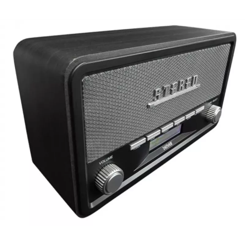 Denver DAB-18 tummanharmaa digitaalinen radio DAB+