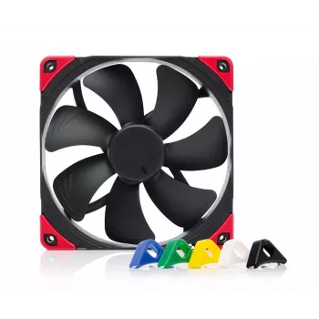 140 mm Noctua NF-A14 PWM chromax.musta.swap kotelotuuletin, 12V, 300–1500 RPM, PWM, 140,2 m³/h, 24,6 dB