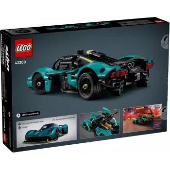 LEGO Technic rakennussarja Aston Martin Valkyrie -malli mittakaava 1:8, 707 osaa, suositeltu ikä 9+