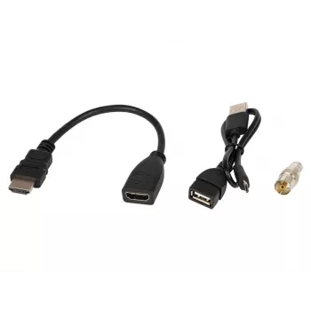 DVB-T2-viritin BLOW 7000FHD MINI H.265 – kompakti maanpäällinen TV-vastaanotin, HDMI, USB, S/PDIF, audio L/R, teksti-TV