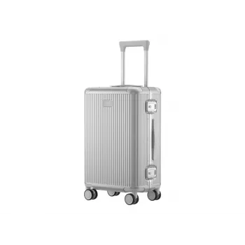 Matkalaukku Xiaomi BHR9078GL alumiinirunko kova kuori hopea 690 mm