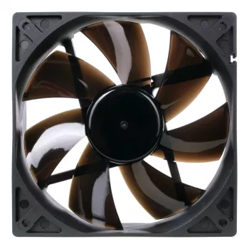 Kotelotuuletin NoiseBlocker BlackSilentPro PL1 120 mm, 900 kierr./min, 11 dB, 68 m³/h, 4,5 V, musta