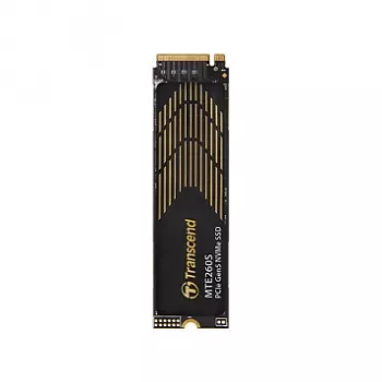 Sisäinen M.2 SSD Transcend MTE260S 1 TB – PCIe 5.0 NVMe, 14 000 MB/s luku, 9 800 MB/s kirjoitus