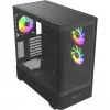 PC-kotelo Thermaltake View 290 TG ARGB Midi Tower musta