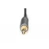 Digitus | Stereo 3,5 mm 2RCA Y-haaroitin, M-M | DB-510330-018-S | 3,5 mm stereo | 2x RCA-pistoke
