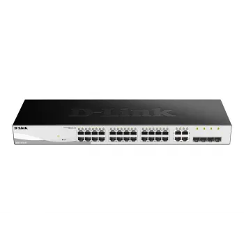 D-Link DGS-1210-28 hallittava L2/L2+ 1U musta