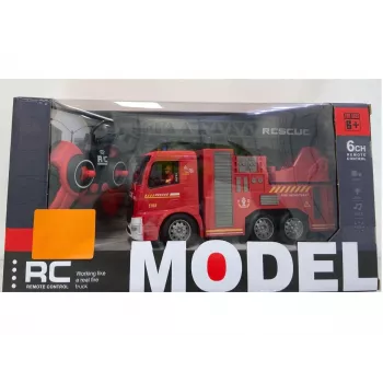 Radio-ohjattava paloauton malli Madej R/C Car Fire Engine light