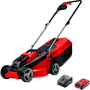 Työnnettävä ruohonleikkuri EINHELL GE-CM 18/30 Li — 18V, 3,0Ah, 30 cm leikkuuleveys, 25 L keruusäiliö