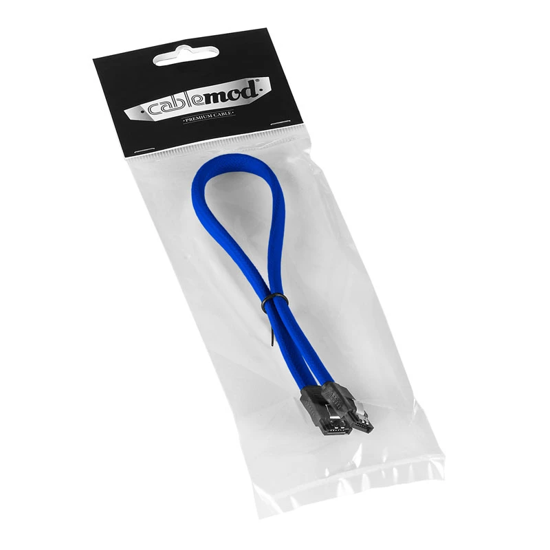 ModMesh SATA 3 -kaapeli 30 cm - sininen - kaapeli - digitaali/data (CM-CAB-SATA-N30KB-R)