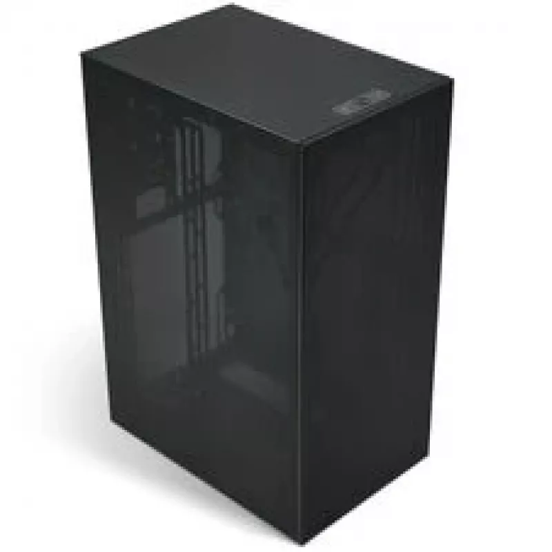 ssupd Meshroom S V2 -minitietokonekotelo, ATX-tuki, mesh-etupaneeli, PCIe 5.0 ready – musta