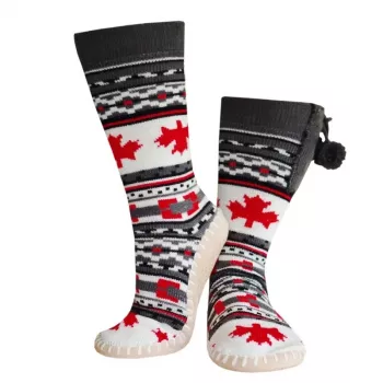 Glovii GQ4M slipper-saappaat unisex – talvi, päällinen polyesteri, synteettinen ulkopohja, hiilikuitu, yksi koko, monivärinen (harmaa/punainen/valkoinen)