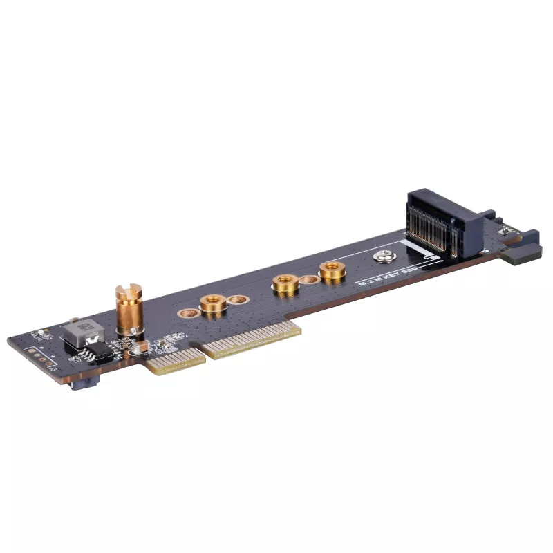 Silverstone SST-ECM28 M.2/SATA-sovitinkortti, PCIe 4.0, 1x M-Key, 1x SATA