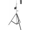 Jalustateline EUROLITE STT-400/85 ja STV-3529 — korkeus 2,5 m, kantavuus 30 kg