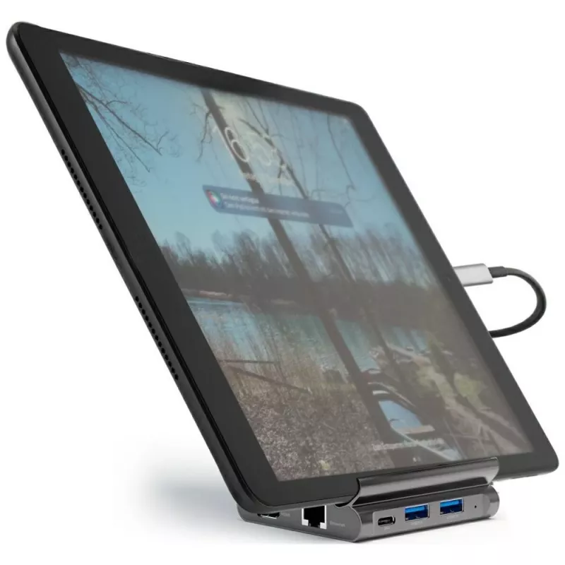 Pidike tabletille/älypuhelimelle 7in1 Dex HDMI/RJ45