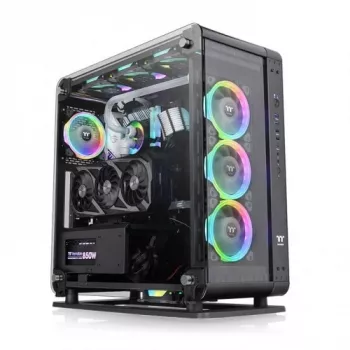 PC-kotelo Thermaltake Core P6 Tempered Glass Midi Tower musta