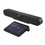 Logitech Rally Bar + Tap Cat5E Graphite -paketti Microsoft Teams Rooms -kokoonpanoon - videoneuvottelusarja (videopalkki, kosketusohjain)