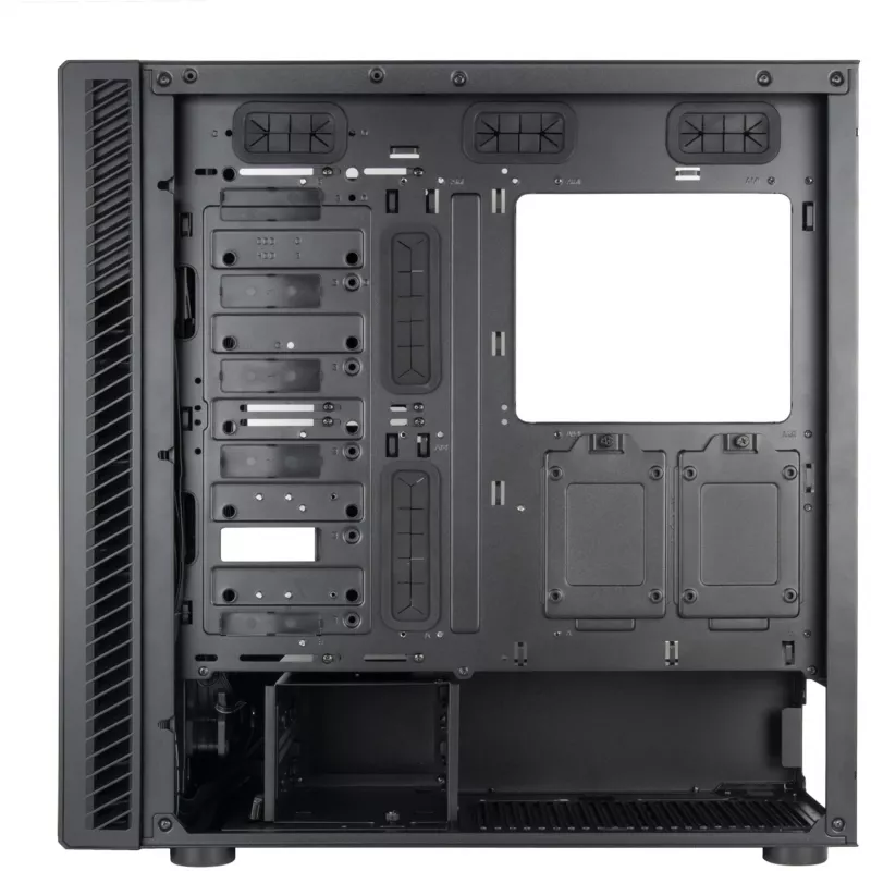 SilverStone SETA Q1 Midi Tower -kotelo, musta