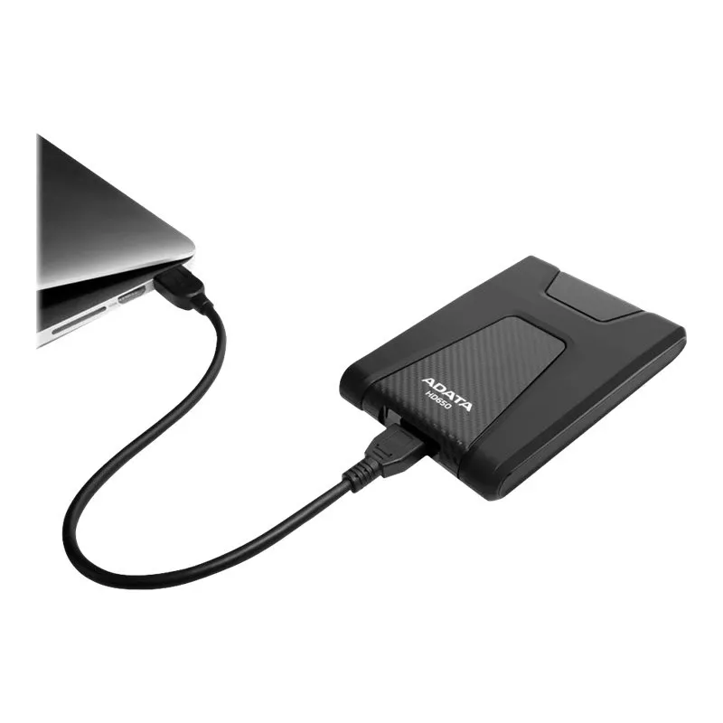 ADATA DashDrive Durable HD650 ulkoinen kiintolevy 1 TB 2,5 tuuman USB 3.2 Gen 1 (3.1 Gen 1) musta