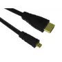 HDMI-kaapeli SBOX HDMI-MICRO/R 1.4 2 m — Micro-HDMI–HDMI, versio 1.4, 2 metrin pituus