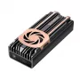 SSD-kotelo GrauGear G-M2U4-40G-F — M.2, 1 asema, USB4 Gen4, 40 Gbit/s, alumiini, musta