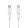 Belkin BOOST CHARGE - USB-kaapeli - 24-pin USB-C (M) – 24-pin USB-C (M) - USB 2.0 - 2 m - valkoinen