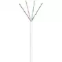 Wentronic CAT 6 U/UTP 100m - Cat6 - U/UTP (UTP) - valkoinen - polyvinyylikloridi (PVC) - 24/7 (94964)