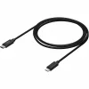 Puhelinkaapeli Ansmann 1700-0106 musta USB C Lightning 0,12 m