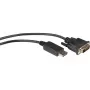 ROLINE - videokaapeli - DisplayPort (uros) - DVI-D (uros) - 1 m (DisplayPort 1.1) - peukaloruuvit - musta (11.04.5771)