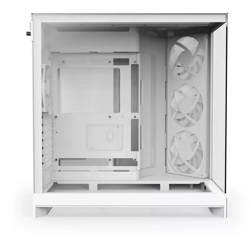 PC-kotelo NZXT H9 Flow RGB Midi Tower valkoinen