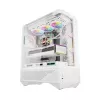 Tietokonekotelo Darkflash DY460 ATX valkoinen
