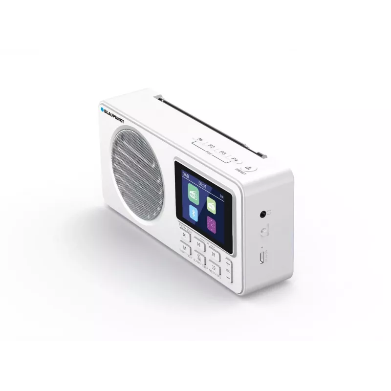 Blaupunkt DR6WH kannettava radio valkoinen