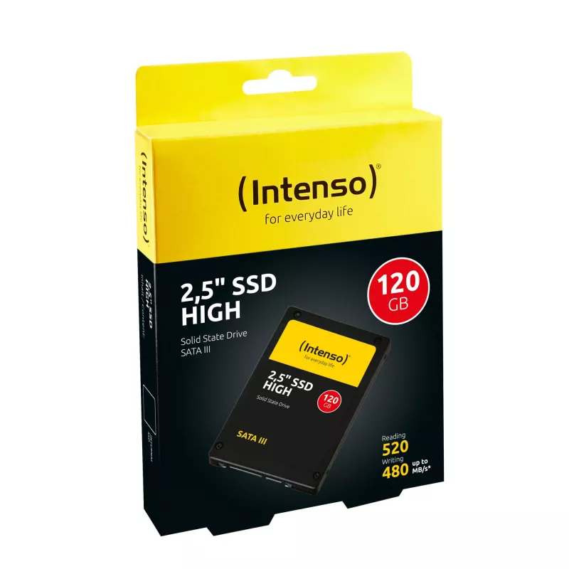SSD-levy INTENSO 120GB 2.5 tuuman SATA 3.0 3813430