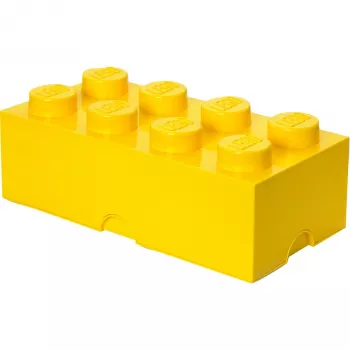 Room Copenhagen LEGO STORAGE BRICK 8 keltainen polypropeeni 500x250x180mm
