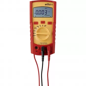Yleismittari Wiha 45218 — digitaalinen yleismittari, enintään 600 V AC, CAT IV