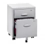 Siirrettävä laatikosto Paperflow Rollcontainer 9202.02 — 2 laatikkoa, 40 cm leveä