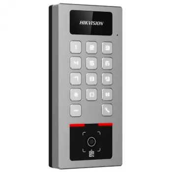 Kulunvalvontaohjain Hikvision DS-K1T502DBWX-QR — biometrinen/QR-pääte (malli DS-K1T502DBWX-QR)