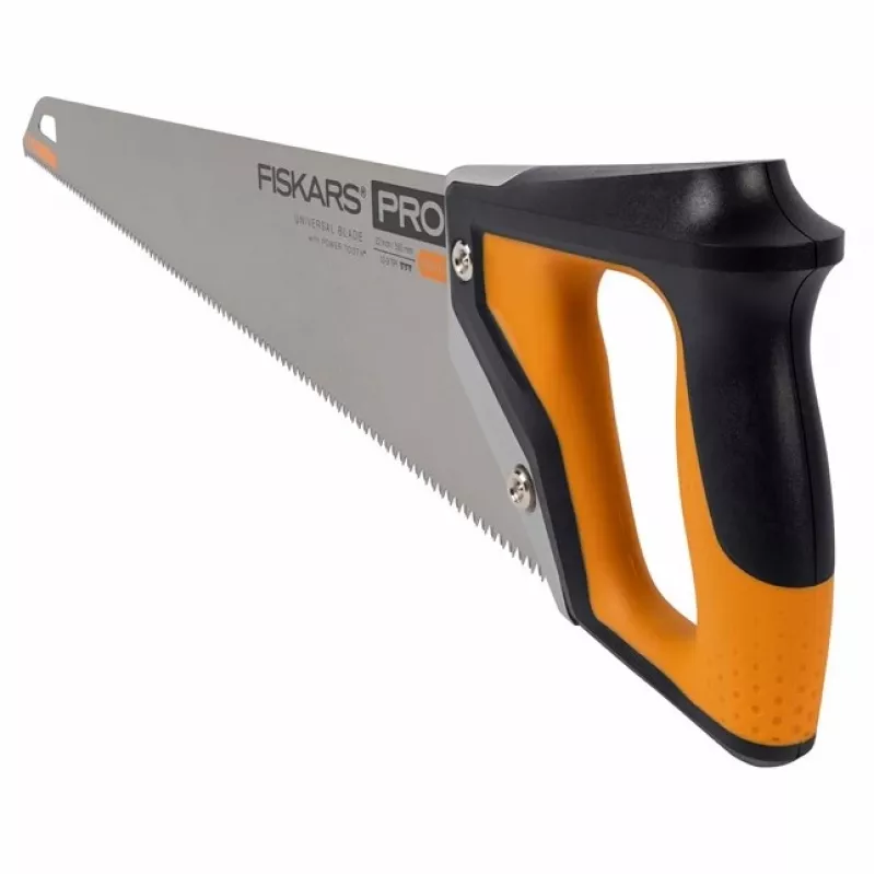 Fiskars Pro PowerTooth kaarisaha 55 cm musta, hopea, keltainen