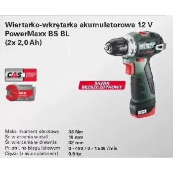 Metabo 7489929 akkuporakone