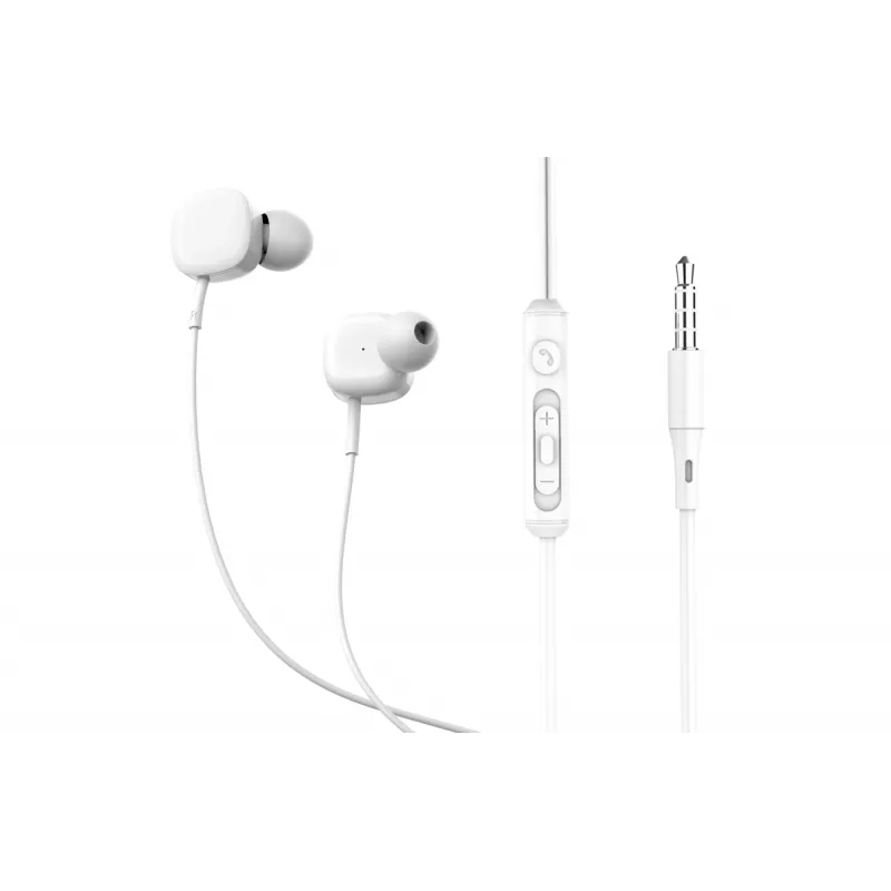 Johdolliset in-ear-kuulokkeet Tellur Basic Sigma valkoinen