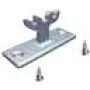 Bachmann Easy-Desk-3G kaapelikourun pidike, hopea