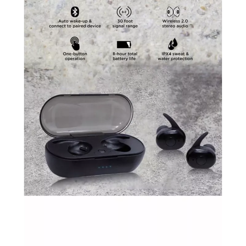 Earbuds V.Silencer Ture Wireless Earbuds musta/punainen